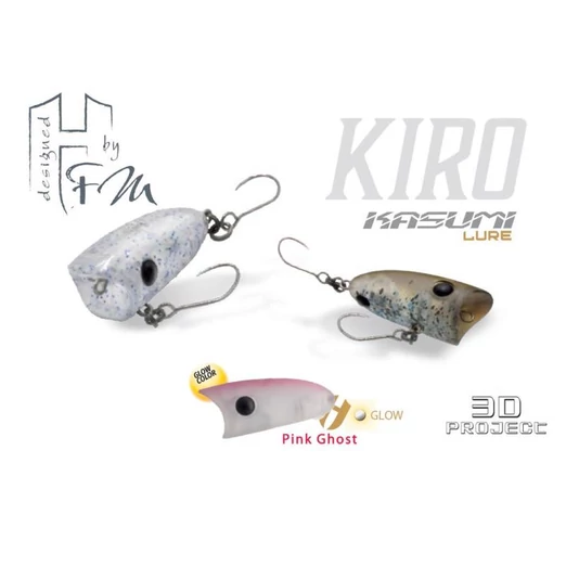 Herakles Popper Area Kiro F 2,7cm 1,8gr Pink Ghost wobbler
