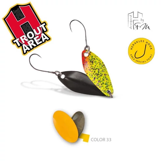 Herakles Area Spoon Losko 2,5gr Yellow Stone kanál villantó