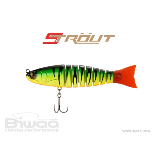 Biwaa Swimbait Strout 5,5" 14cm 29g 04 Fire Tiger wobbler