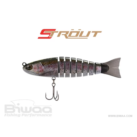 Biwaa Swimbait Strout 5,5" 14cm 29g 07 Rainbow wobbler
