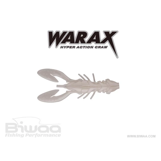Biwaa Warax 4" 10cm 08 Pearl White lágy műcsali 6db/csg