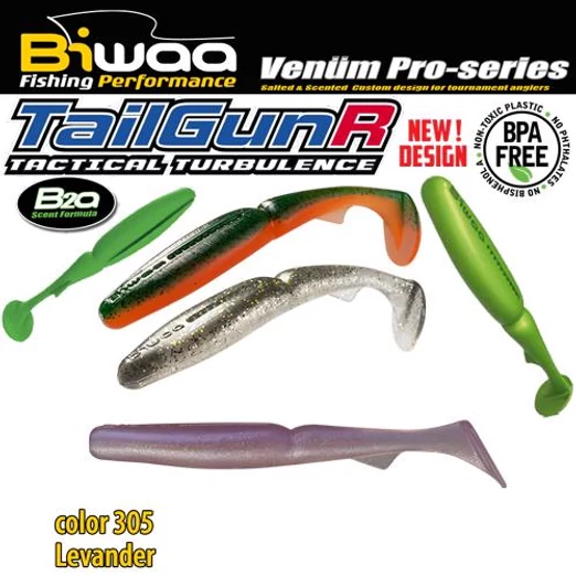 Biwaa TailgunR 5,5" 14cm 305 Levander gumihal 4db/csg