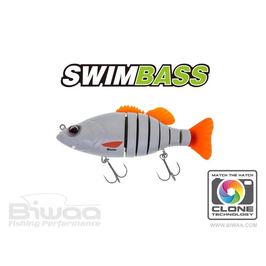 Biwaa Swimbass 6" Slow Sink 15cm 65g 29 Pearl White wobbler