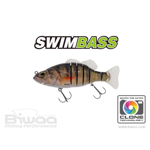 Biwaa Swimbass 6" Slow Sink 15cm 65g 02 Real Perch wobbler