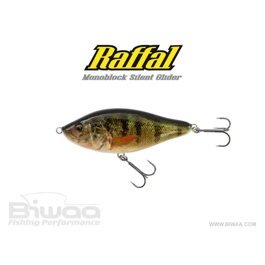 Biwaa Glider Raffal 5" S 13cm 75g 39 Yellow Perch wobbler