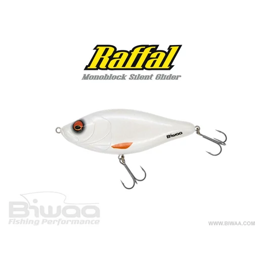 Biwaa Glider Raffal 3" S 7,5cm 17g 29 Pearl White wobbler