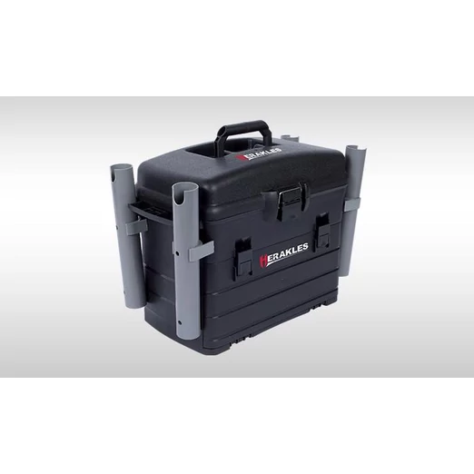 Herakles Area Tackle Box Black 47×24,5×32cm horgászláda