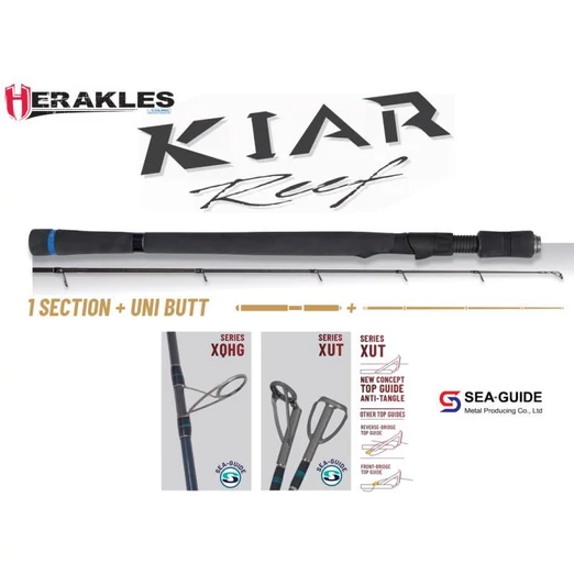Herakles Kiar Reef HKR-740H 7'4" 223cm 20-80gr Heavy pergető horgászbot