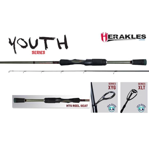 Herakles Youth Spinning HYS-700H 7' 213cm 15-40gr Medium Heavy pergető horgászbot