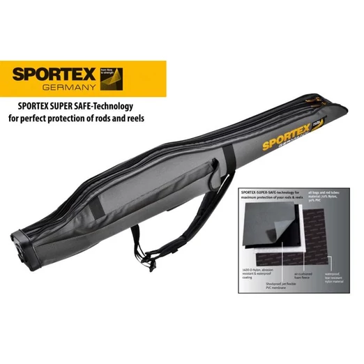 Sportex II 2 rekeszes 125cm merevfalú botzsák