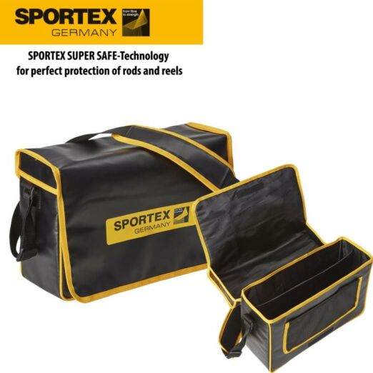 Sportex XV Spinning Flap PVC 40*26*14cm pergetőtáska