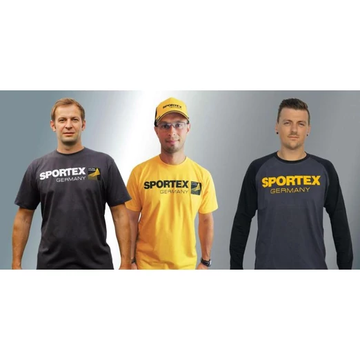 Sportex fekete XXL hosszú ujjú póló