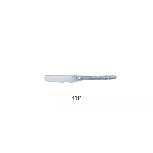 Yarie Ajibaku Worm 690 4,5cm 41P Whire/Clear plasztik csali