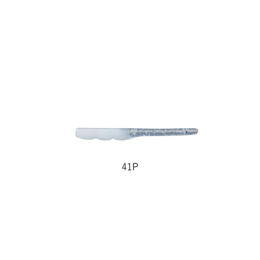 Yarie Ajibaku Worm 690 4,5cm 41P Whire/Clear plasztik csali