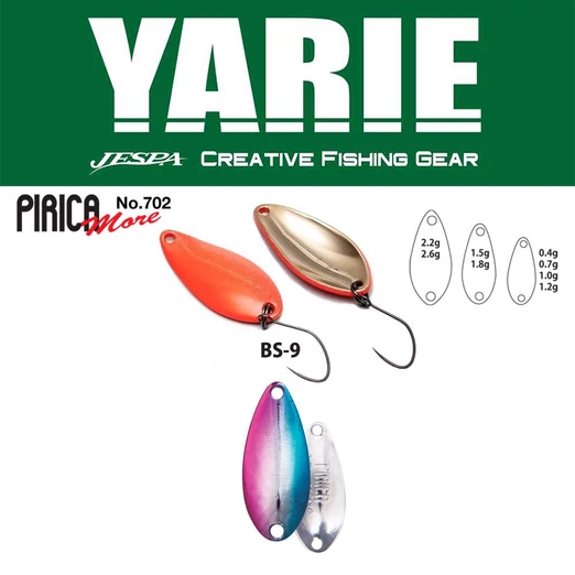 Yarie 702 Pirica More 1,5gr BS-9 Blue/Pink kanál villantó