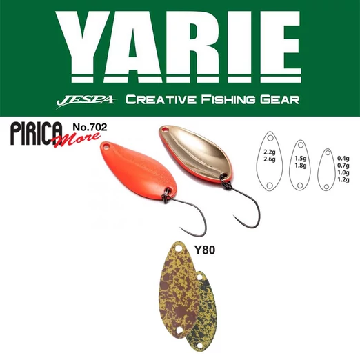 Yarie 702 Pirica More 1,5gr Y80 Karasi Spice kanál villantó