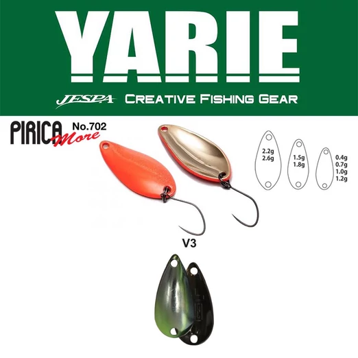 Yarie 702 Pirica More 1,8gr V3 Ayu kanál villantó