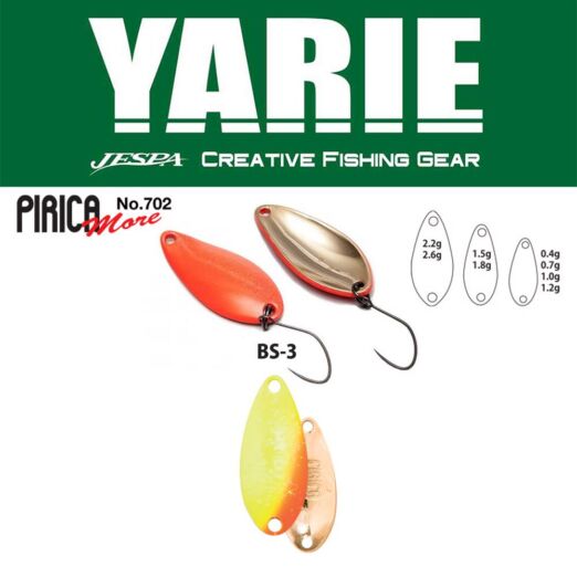 Yarie 702 Pirica More 2,2gr BS-3 First Lemon kanál villantó