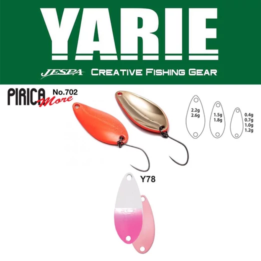 Yarie 702 Pirica More 2,6gr Y78 Shiropino kanál villantó