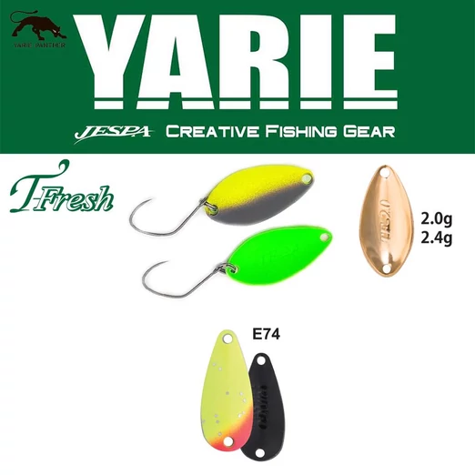 Yarie 708T T-Fresh 2,4gr E74 Lemon Squash kanál villantó