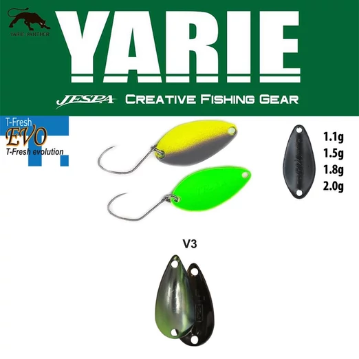 Yarie 710T T-Fresh Evo 1,1gr V3 Ayu kanál villantó