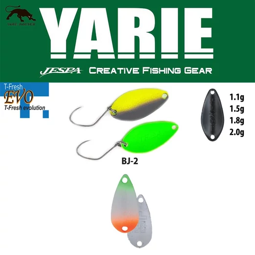 Yarie 710T T-Fresh Evo 1,5gr BJ-2 Carter kanál villantó