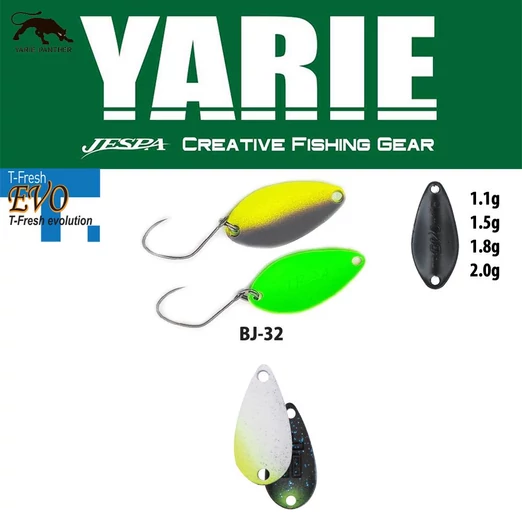 Yarie 710T T-Fresh Evo 1,5gr BJ-32 Hayato SP kanál villantó