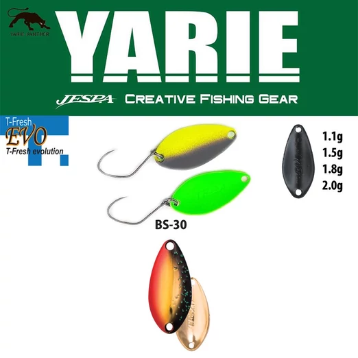 Yarie 710T T-Fresh Evo 1,5gr BS-30 Sunset Line kanál villantó