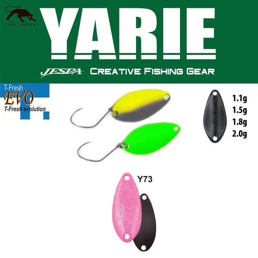 Yarie 710T T-Fresh Evo 2,0gr Y73 Pink Holo kanál villantó