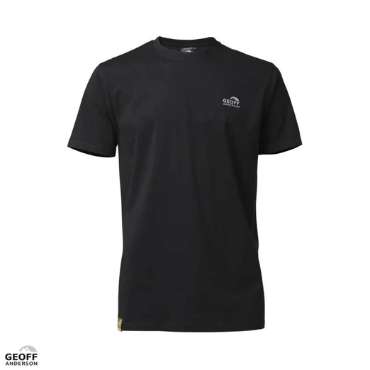 Geoff Anderson Organic Tee Black Logo XXL póló