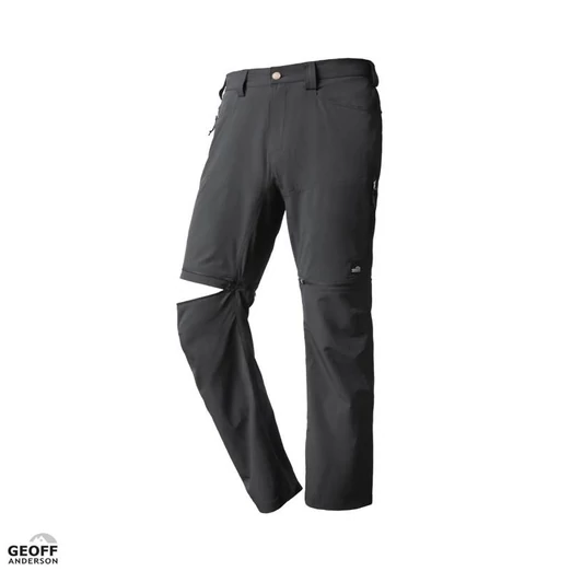 Geoff Anderson ZipZone Light Black Pants S nadrág