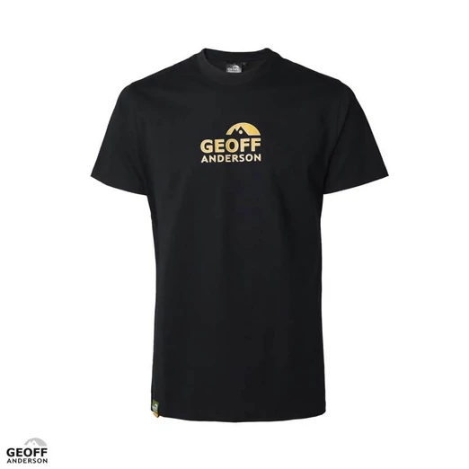 Geoff Anderson Organic Tee Orange Chest Black XXL póló