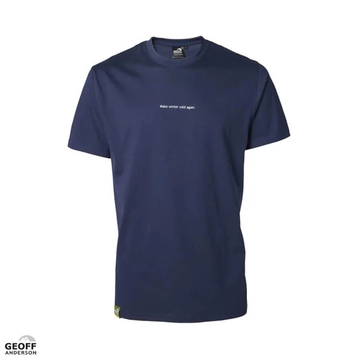 Geoff Anderson Organic Tee Winter Navi XL póló