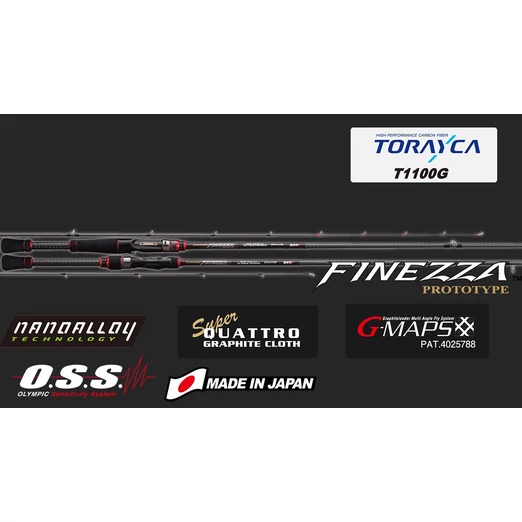 Graphiteleader Finezza 17 Prototype GFPS-6102UL-S Fast 2.08m 0.5-5gr U-Light pergető bot