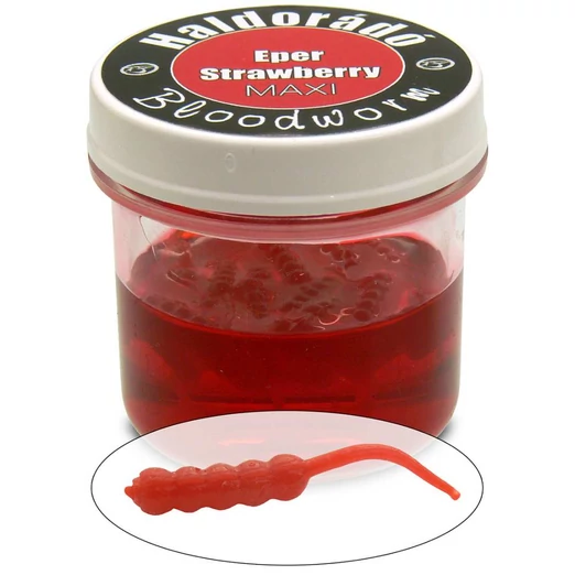 Haldorádó Bloodworm Maxi - Eper 30db