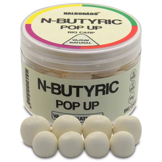 Haldorádó N-Butyric Pop Up Big Carp 13, 17 mm - Vajsav Natural 50g