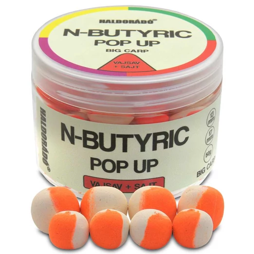 Haldorádó N-Butyric Pop Up Big Carp 13, 17 mm - Vajsav + Sajt 50g