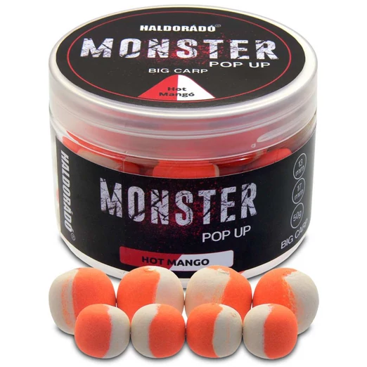 Haldorádó MONSTER Pop Up Big Carp 13, 17 mm - Hot Mangó 50g