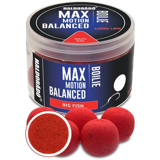 Haldorádó MAX MOTION Boilie Balanced 20 mm - Nagy Hal 70g