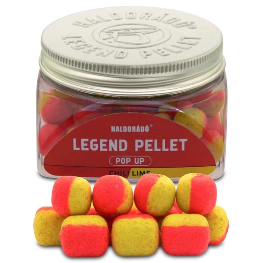 Haldorádó LEGEND PELLET Pop Up - Chili Lime 50g