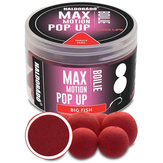 Haldorádó MAX MOTION Boilie Pop Up 16, 20 mm - Nagy Hal 50g