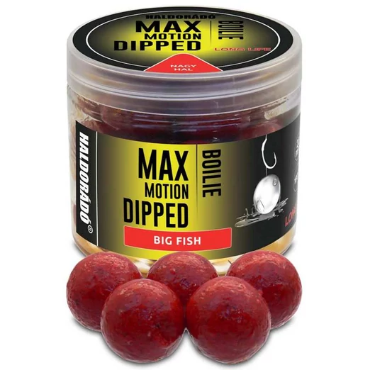 Haldorádó MAX MOTION Boilie Dipped 20 mm - Nagy Hal 80g