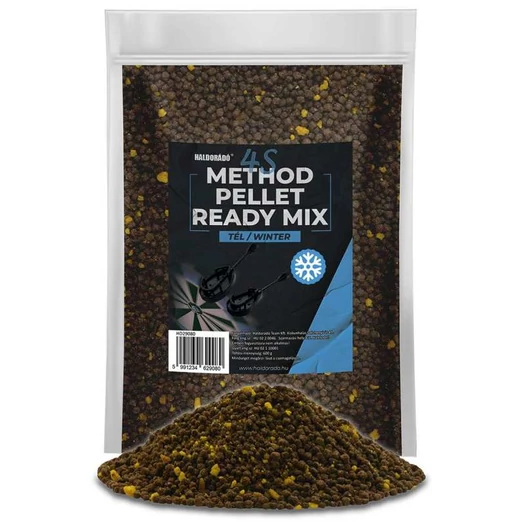 Haldorádó 4S Method Pellet Ready Mix - Tél 600g