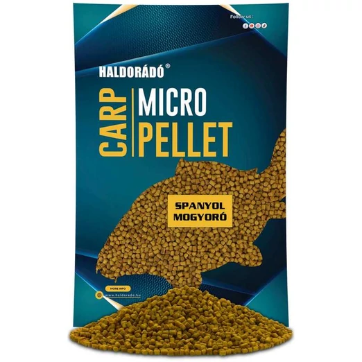 Haldorádó Carp Micro Pellet - Spanyol Mogyoró 600g