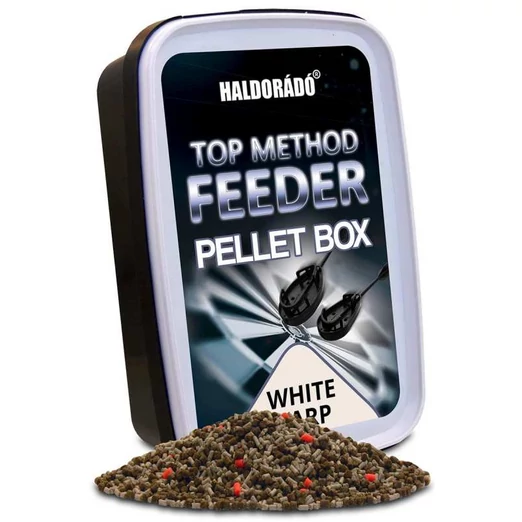 Haldorádó Top Method Feeder Pellet Box - WHITE CARP 400g