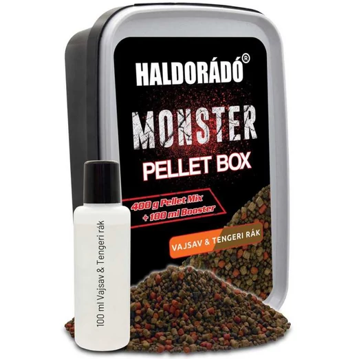Haldorádó MONSTER Pellet Box - Vajsav & Tengeri Rák 400g