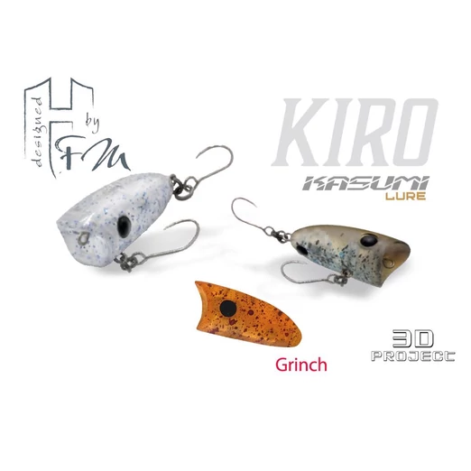 Herakles Popper Area Kiro F 2,7cm 1,8g Grinch wobbler
