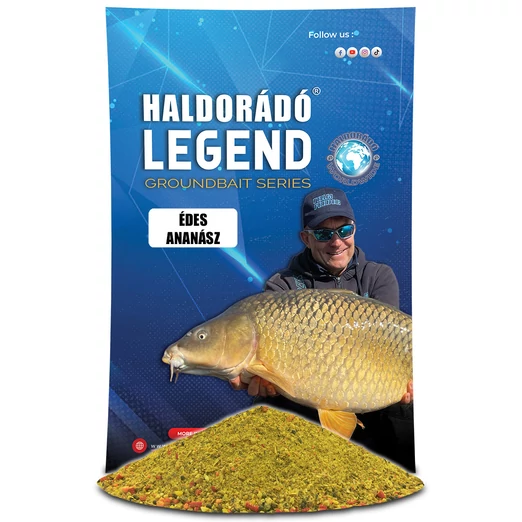 Haldorádó LEGEND Groundbait - Édes Ananász 800g