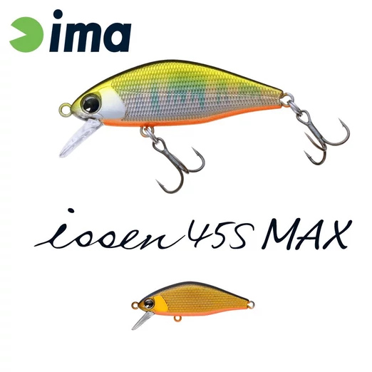 Ima Issen 45S Max 45mm 4g 002 Gold Black wobbler
