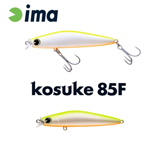 Ima Kosuke 85F 85mm 11.5g 002 Chart Back Pearl wobbler